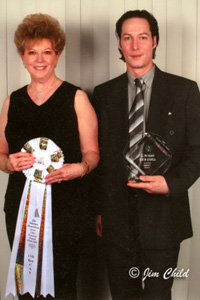 Mary & Greg at Great Lakes Region's Award Banquet